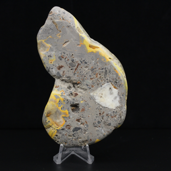 Polerad humla jaspis mineraldekorationssten