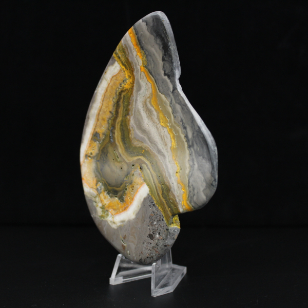 Polerad humla jaspis sten mineralvetenskap