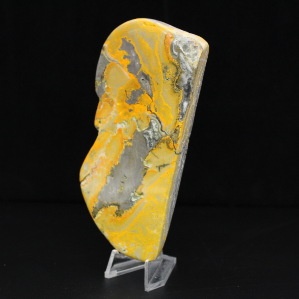 Stor polerad Jaspishumla-ornament