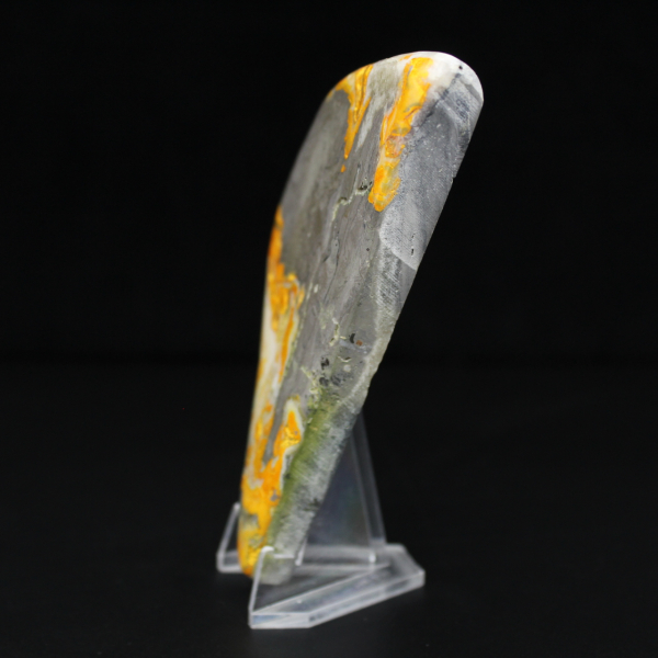 Liten polerad jaspis humla samling dekoration