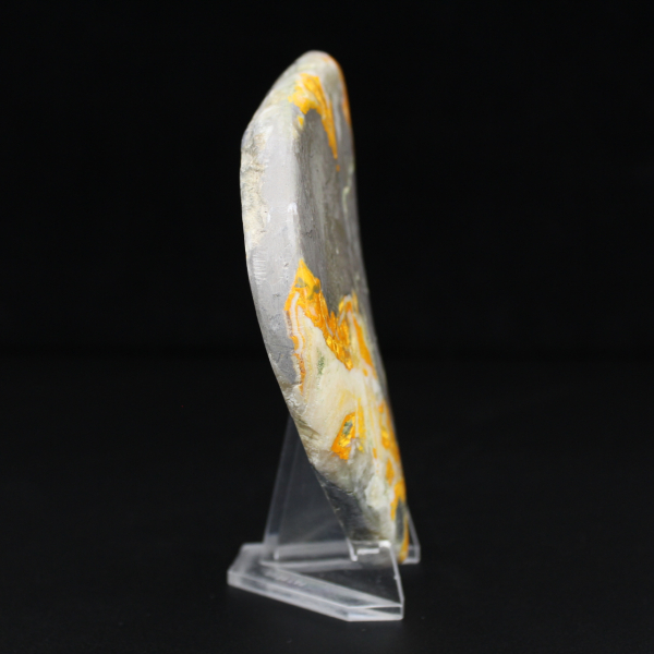 Liten polerad jaspis humla samling dekoration