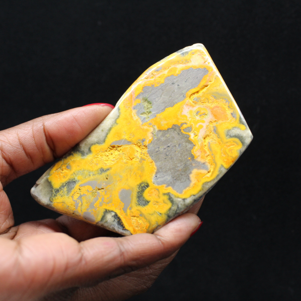 Humla Jaspis Polerad Ornament Unik Indonesien