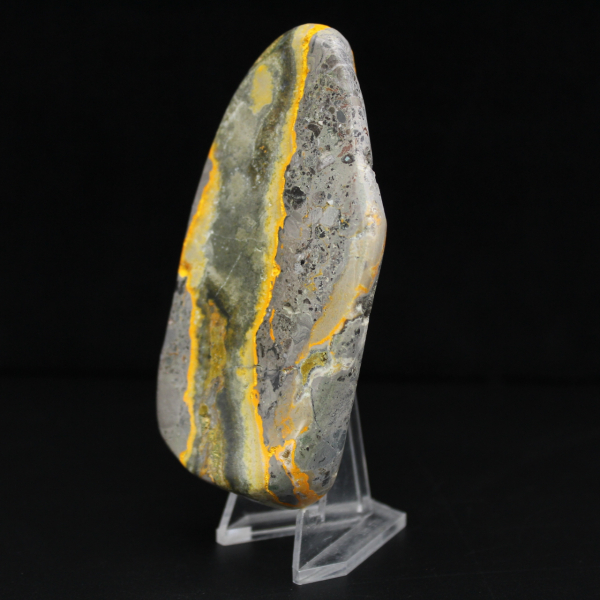 Slät sten Jaspis Humla Naturlig Ornament