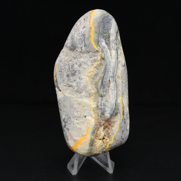 Slät sten Jaspis Humla Naturlig Ornament