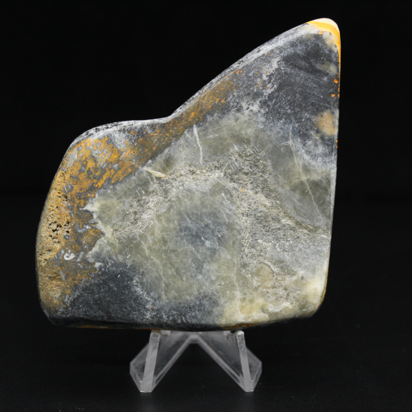 Polerad humlajaspis äkta sten