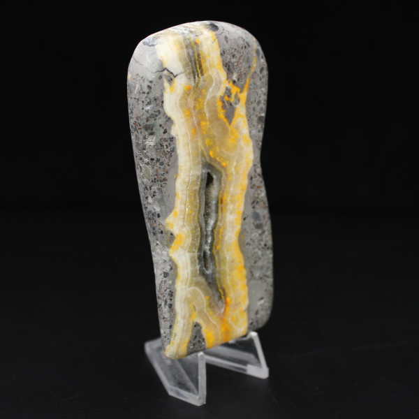 Slät jaspis humla vulkanisk sten