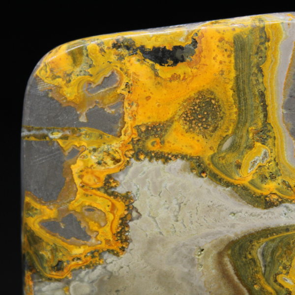 Polerad humla Jaspis Liten Ornament