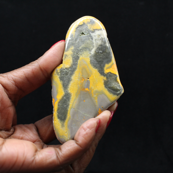 Polerad Jasper Humla Mikromynt