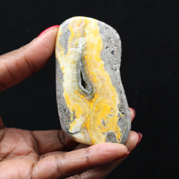 Liten Jaspis Humla Mineraldekoration