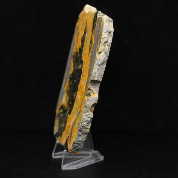 Humla Jaspis Plakett - Vulkanisk Kontrast