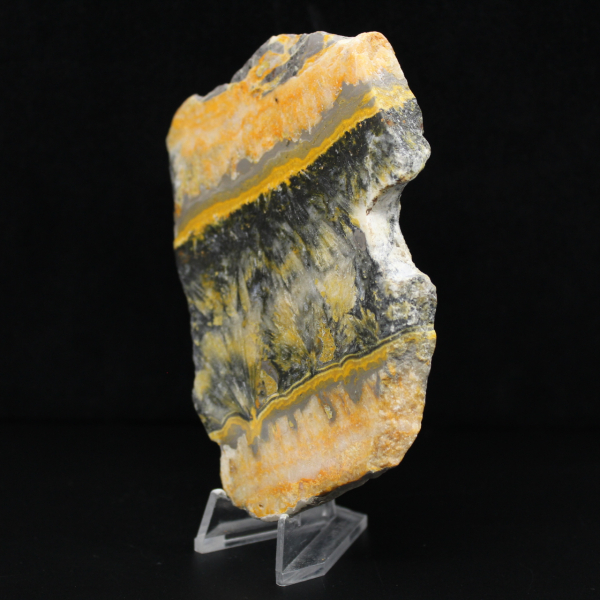 Dekorativ humleplakett av jaspis - 130 g