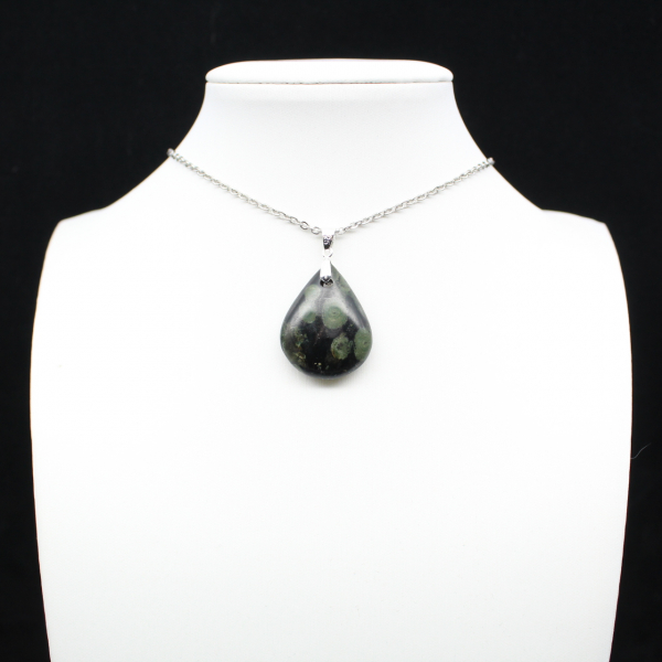 Kambamba Jasper Teardrop hängsmycke