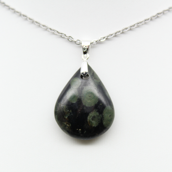 Kambamba Jasper Teardrop hängsmycke