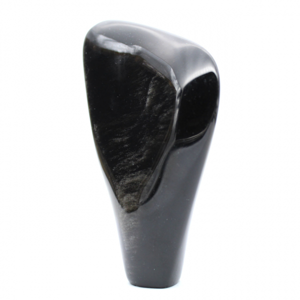 Friformad gyllene obsidian från Mexiko