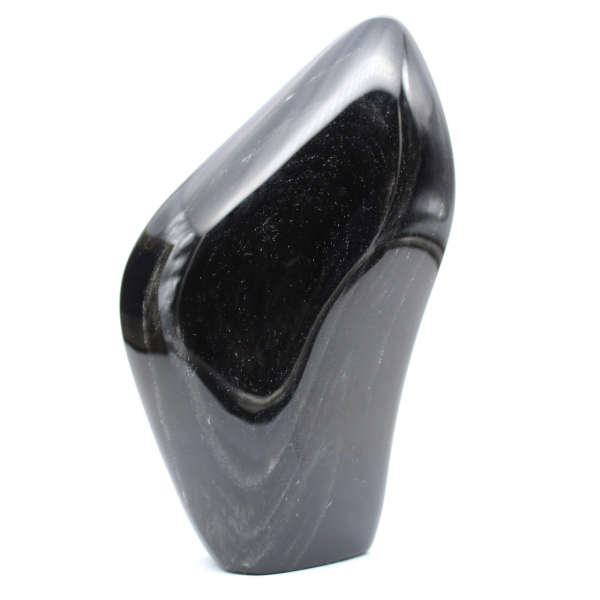 Friformad gyllene obsidian