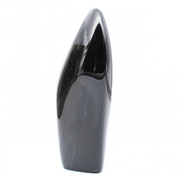 Friformad gyllene obsidian