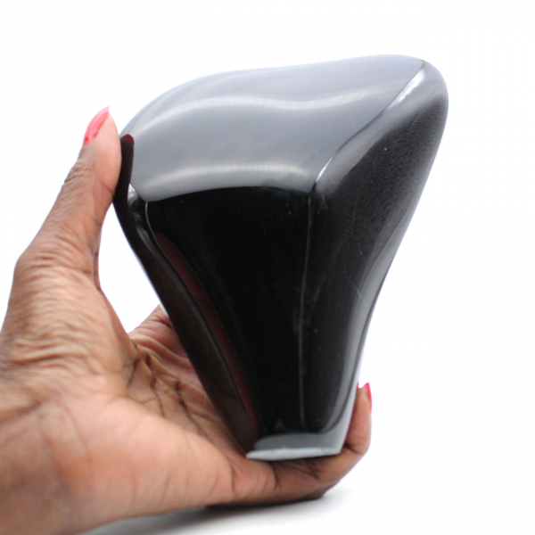 Naturlig gyllene obsidian