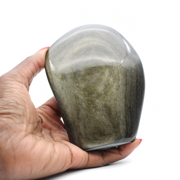 Gyllene obsidianblock att placera