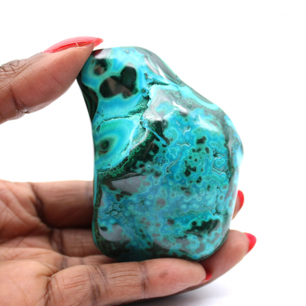 Natursten Chrysocolla Congo