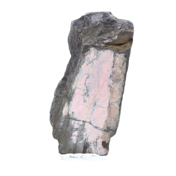 Naturlig Rhodonit sten rå och unik mineral