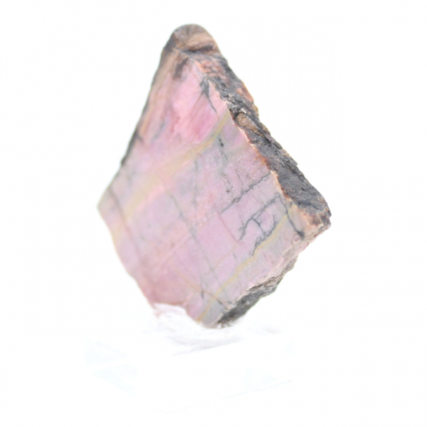 Naturlig Rhodonit sten rå och unik mineral