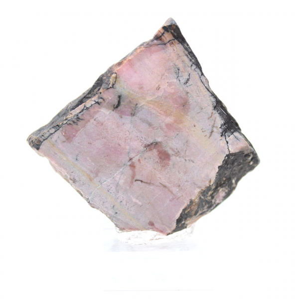Naturlig Rhodonit sten rå och unik mineral