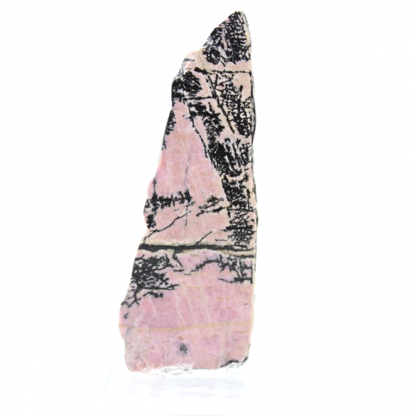 Naturlig Rhodonit sten rå och unik mineral