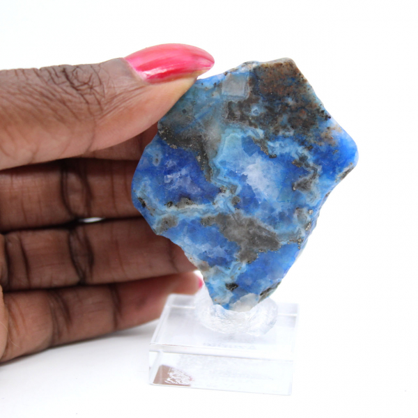 Azurit Malakit skiva för mineralsamling