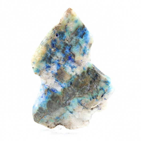 Äkta Azurit Malakit sten skiva för dekoration