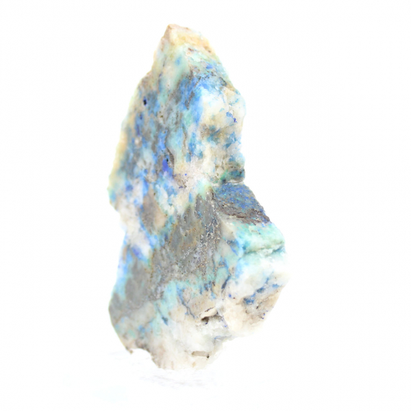 Äkta Azurit Malakit sten skiva för dekoration