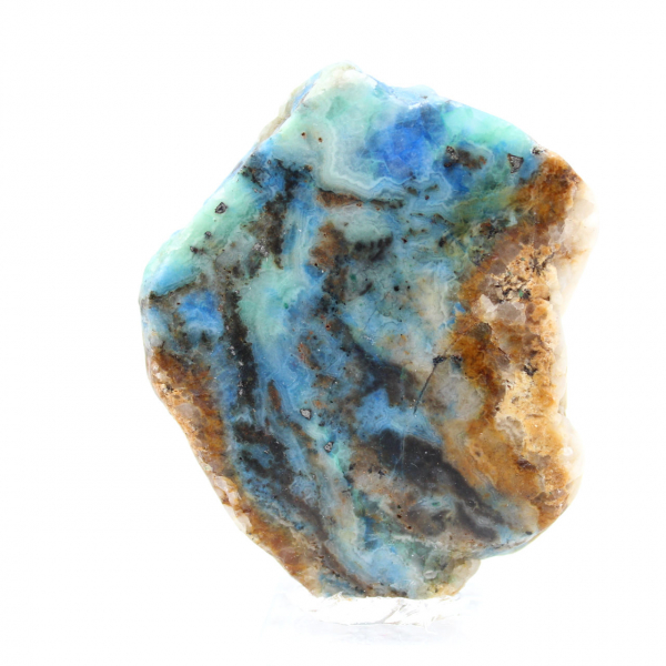Azurit Malakit skiva för mineralsamling