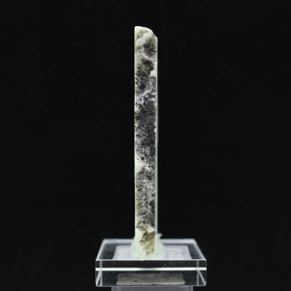 Naturlig grön Aragonit sten skiva