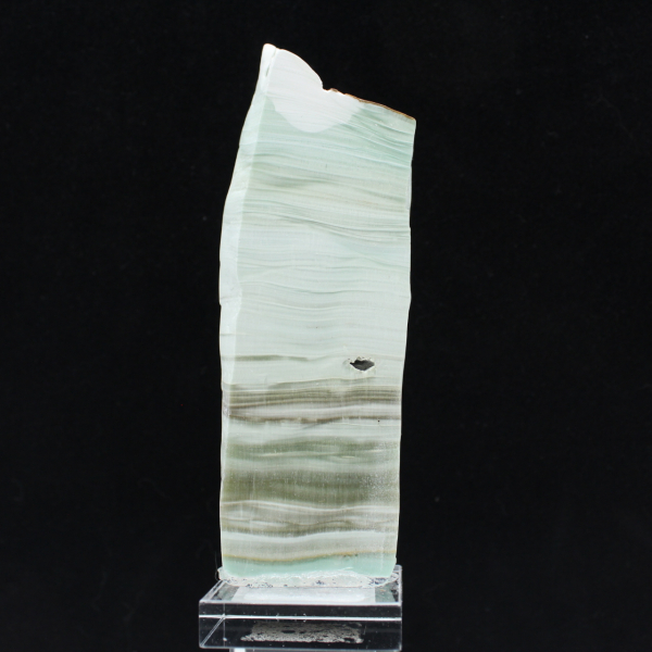 Grön Aragonit sten idealisk för samling