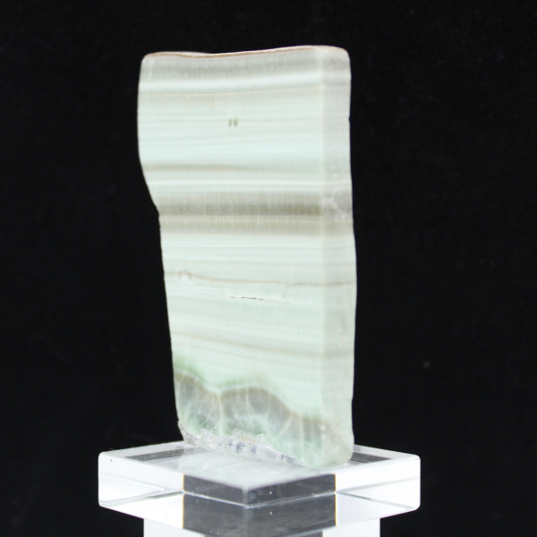 Grön Aragonit sten idealisk för samling