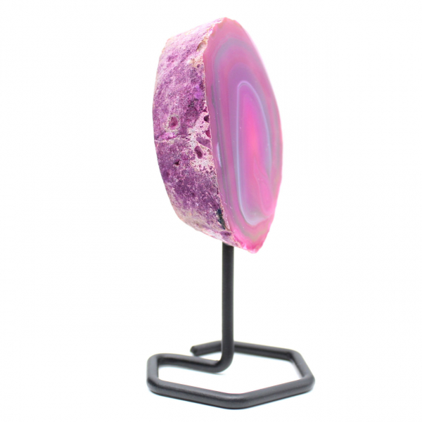  Rosa färgad agat