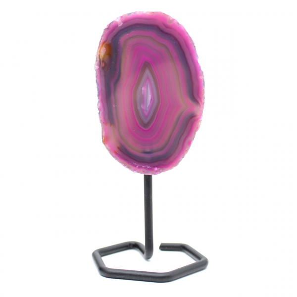 Rosa färgad agat