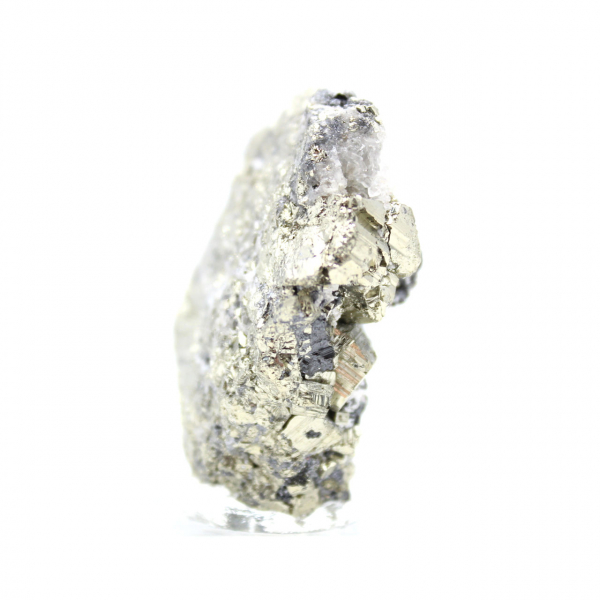 Rått Mineral Sfalerit och Pyrit