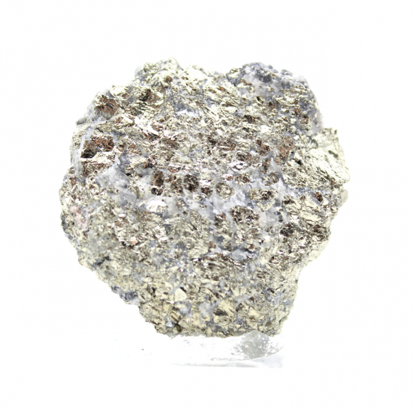 Rått Mineral Sfalerit och Pyrit