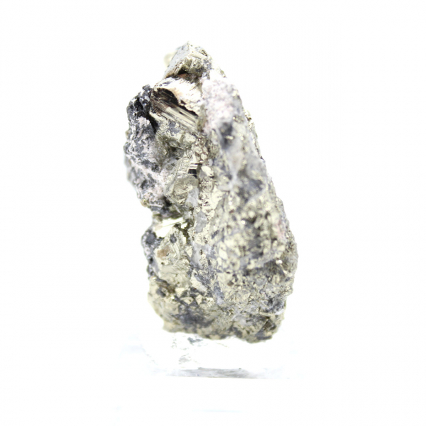 Rått Mineral Sfalerit och Pyrit