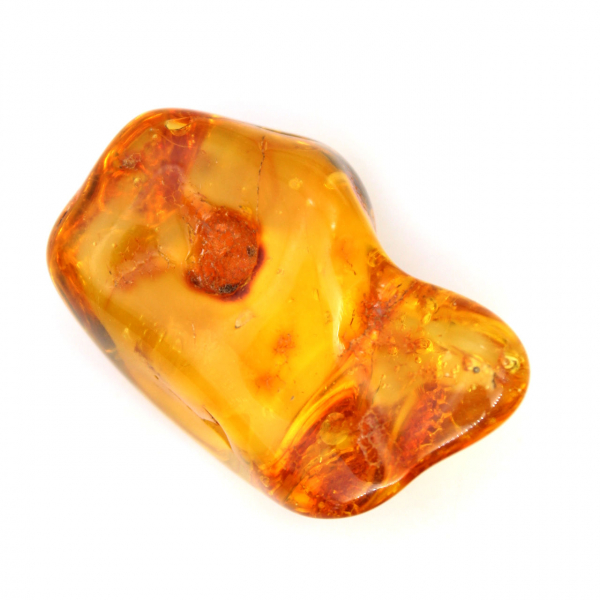 Liten gul bärnstenssten – Fossil Collectible