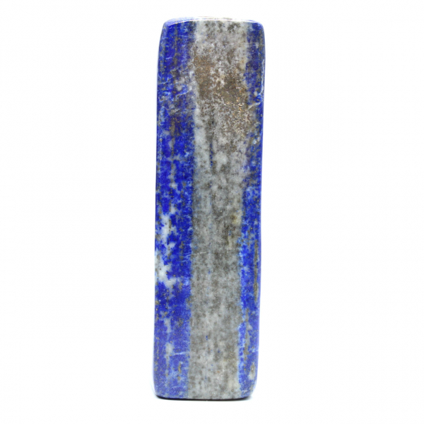 Polerad blå lapis lazuli-prydnad från Afghanistan
