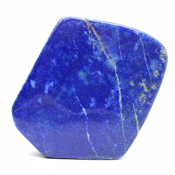Dekorativt polerat lapis lazuli-block från Afghanistan