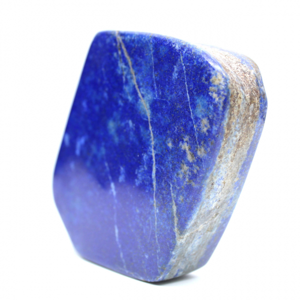 Dekorativt polerat lapis lazuli-block från Afghanistan
