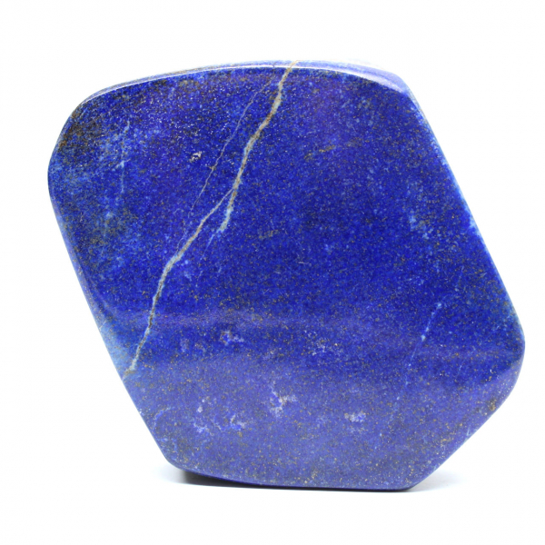 Dekorativt polerat lapis lazuli-block från Afghanistan