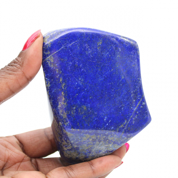 Polerad Lapis Lazuli-prov i Afghanistan-natursten