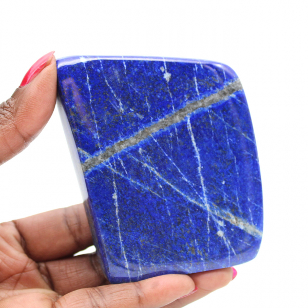 Polerad Lapis Lazuli samlarsten Afghanistan