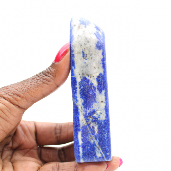 Naturlig polerad lapis lazuli-sten Afghanistan