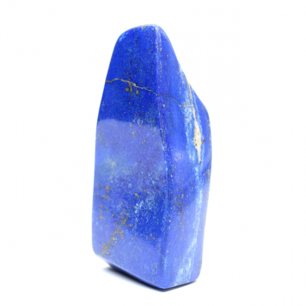 Polerat block av lapis lazuli natursten
