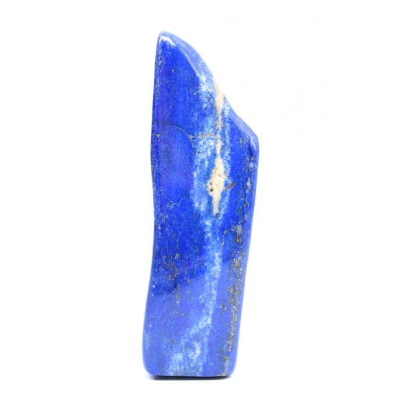 Polerat block av lapis lazuli natursten