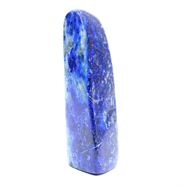 Polerad lapis lazuli mineralprydnad Afghanistan
